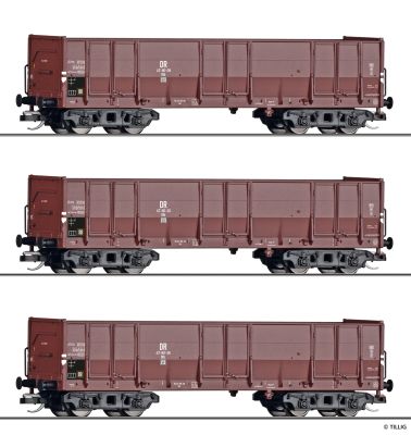 Güterwagenset der DR