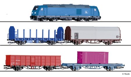 Einsteiger-Set: Internationaler Güterzug