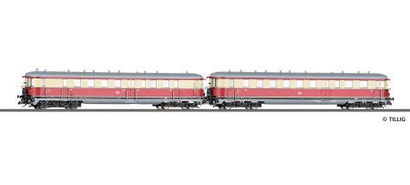 Triebwagen mit Steuerwagen DR