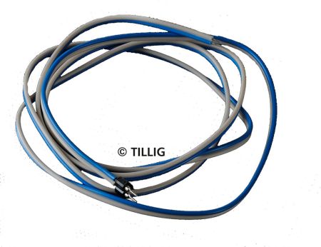 Two-pole connection cable