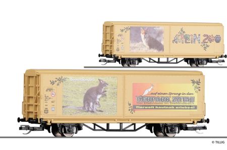 Sliding wall box car “Mein Zoo”