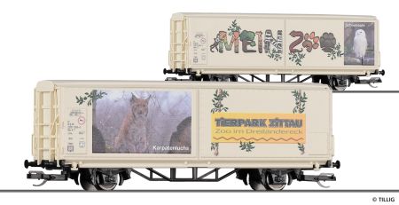 START-Sliding wall box car “Mein Zoo”