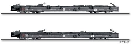 Güterwagenset der DR