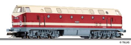 Diesellokomotive119 047-9 der DR