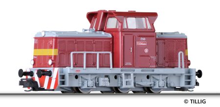 Diesellokomotive T 334 der CSD