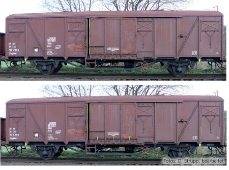 Güterwagenset der ČSD