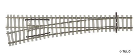 EW2 left points concrete sleeper