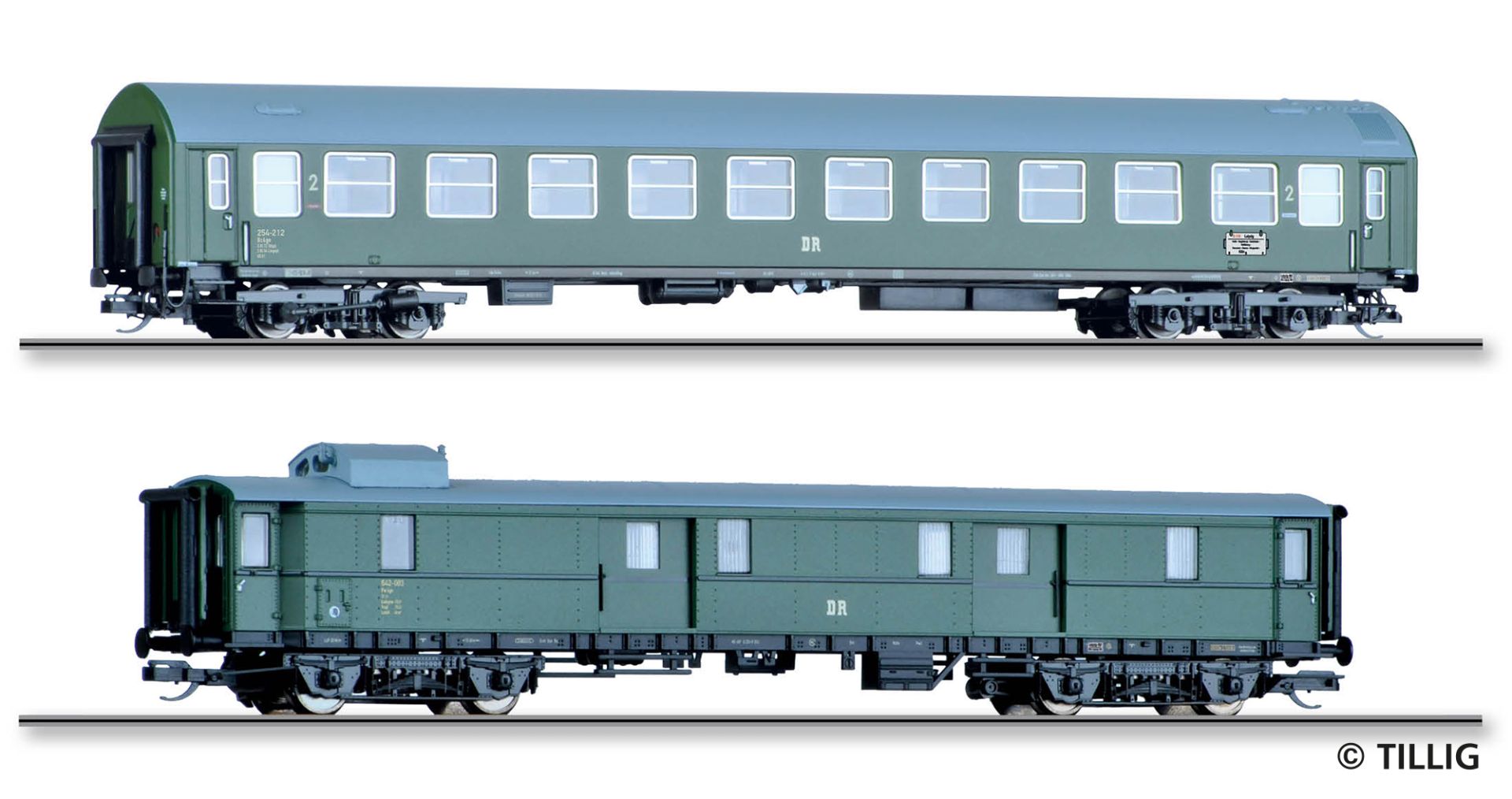 Reisezugwagenset DR