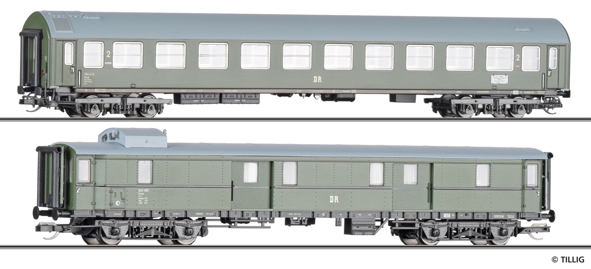 Reisezugwagenset DR