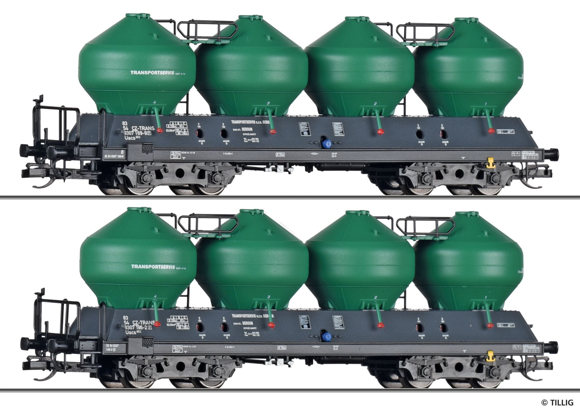 Güterwagenset Transportservics s.r.o. Beroun