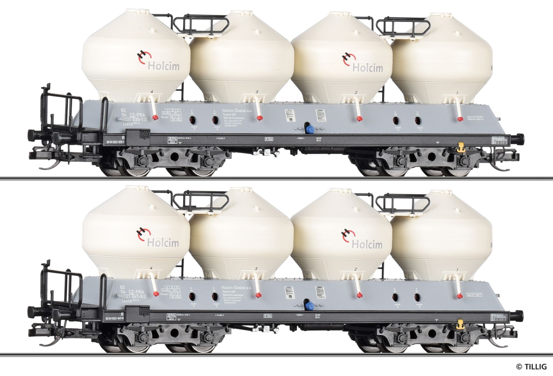 Freight car set Holcim (Česko) a.s.