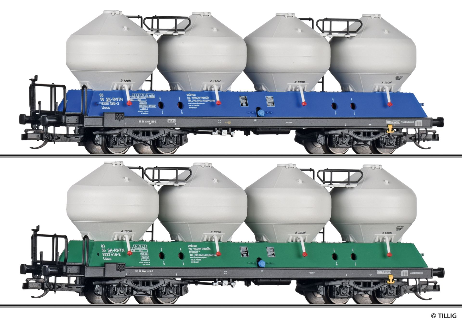 Freight car set Raj-Wagon Trenčin spol. s.r.o.