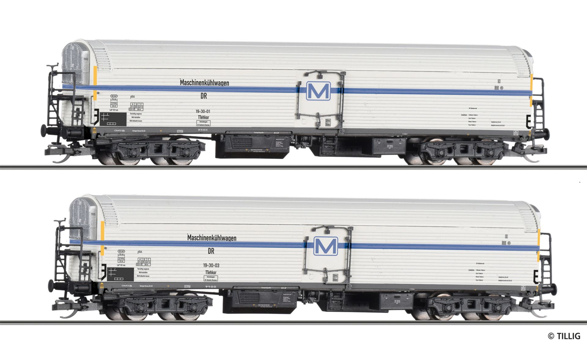 Freight car set of the DR