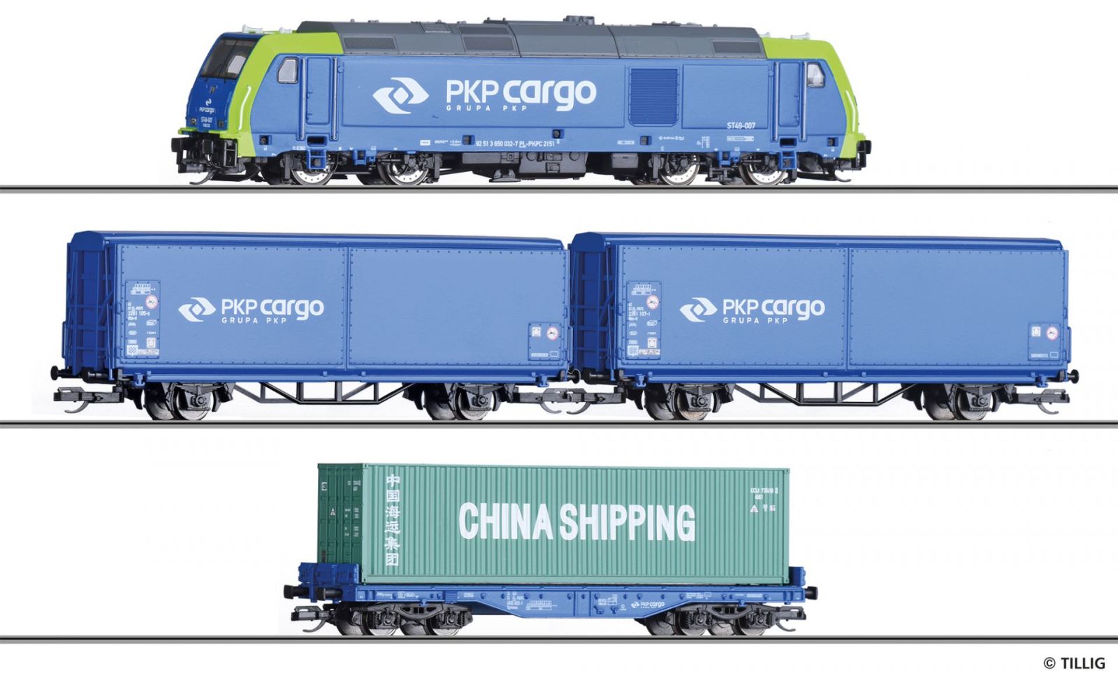 Einsteigerset-Güterzug PKP