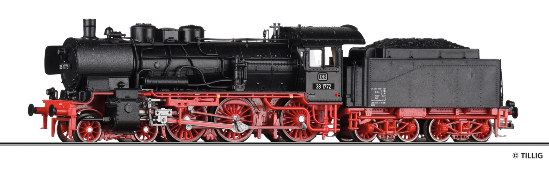 Dampflokomotive BR 38.10 DB