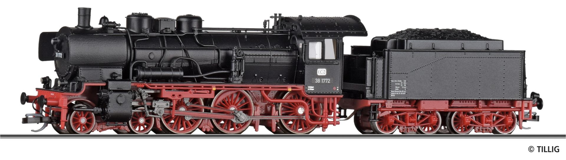 Dampflokomotive BR 38.10 DB