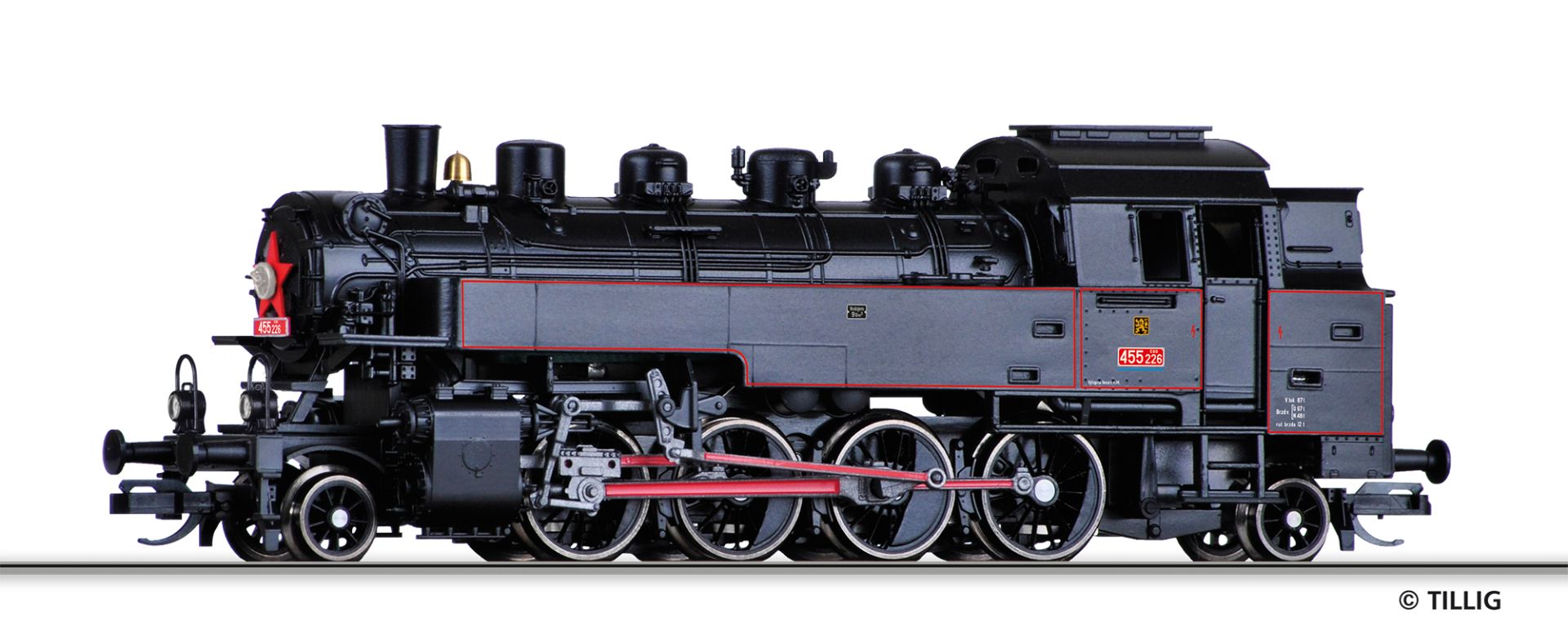 Dampflokomotive Reihe 455.2 ČSD