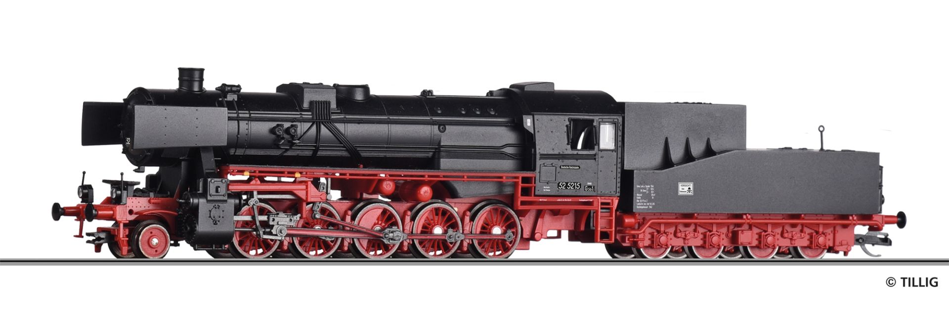 Dampflokomotive BR 52 DR