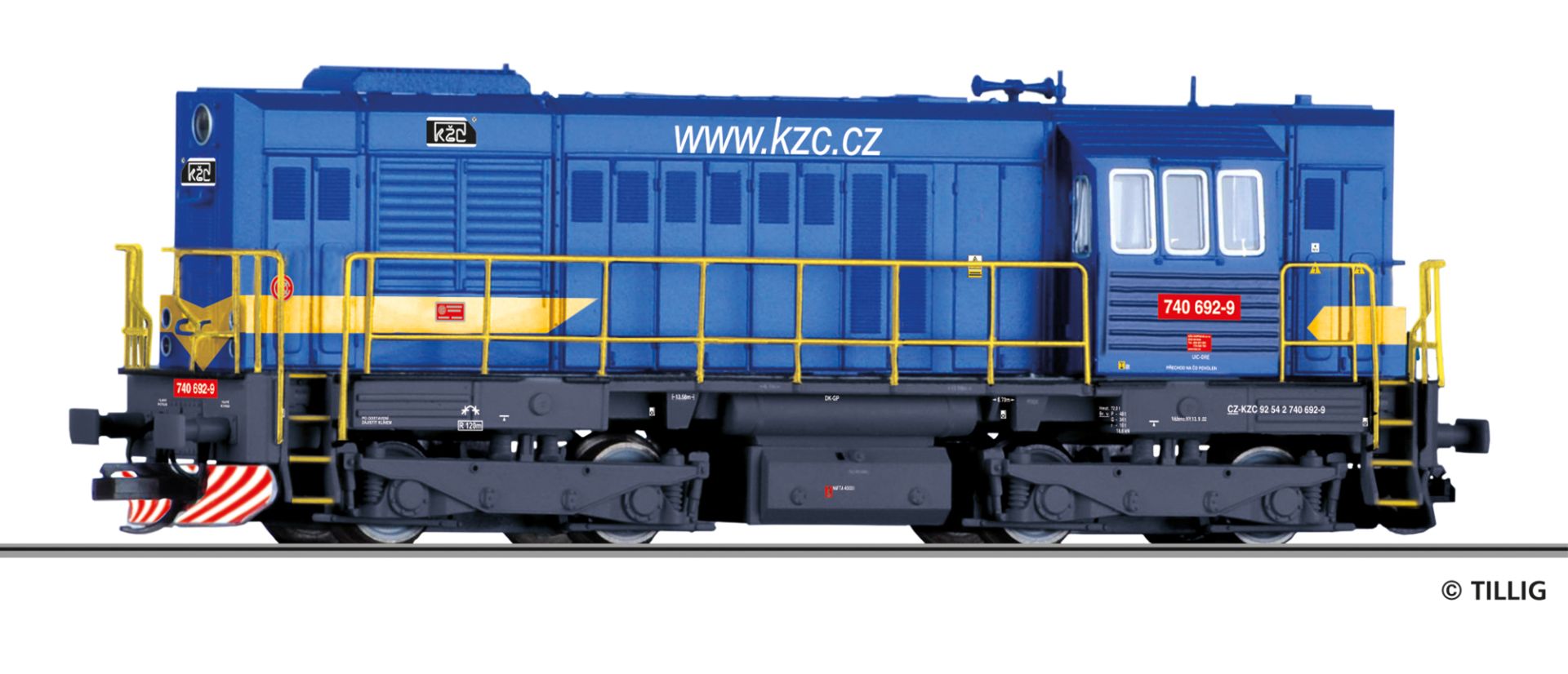 Diesellokomotive 740 692 KŽC Doprava s.r.o.