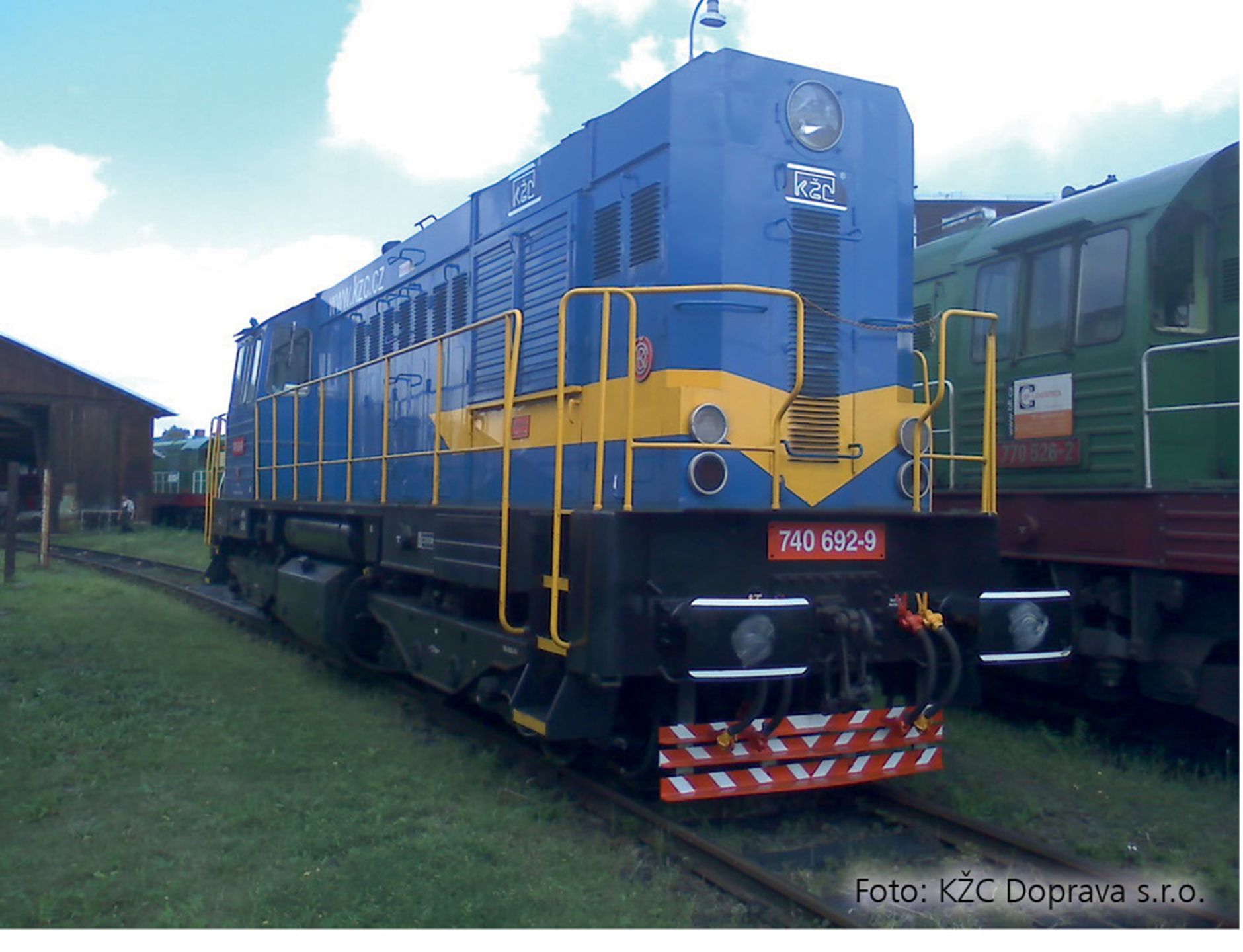 Diesellokomotive 740 692 KŽC Doprava s.r.o.