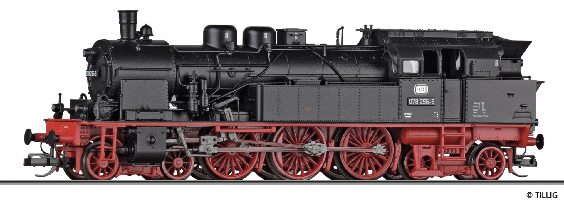 Dampflokomotive BR 078 der DB