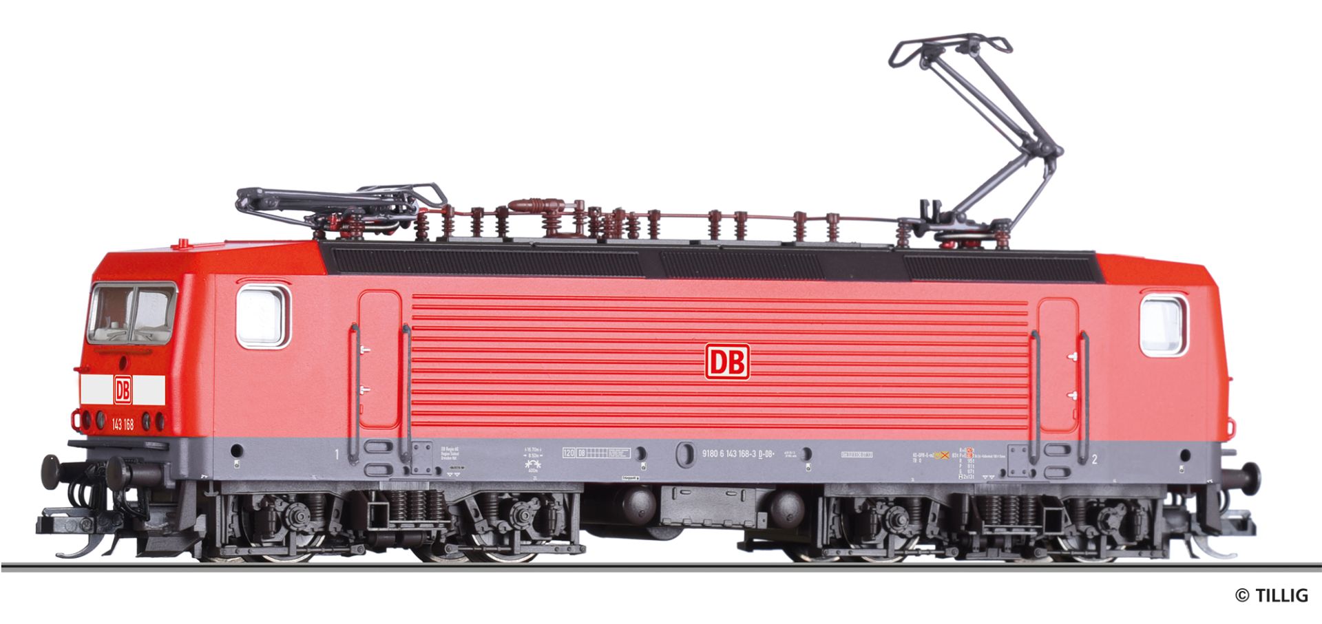 Elektrolokomotive BR 143 DB AG