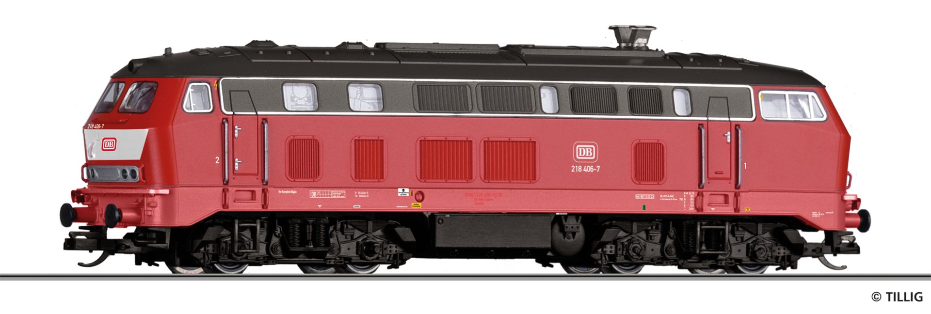 Diesellokomotive 218 406-7 DB AG