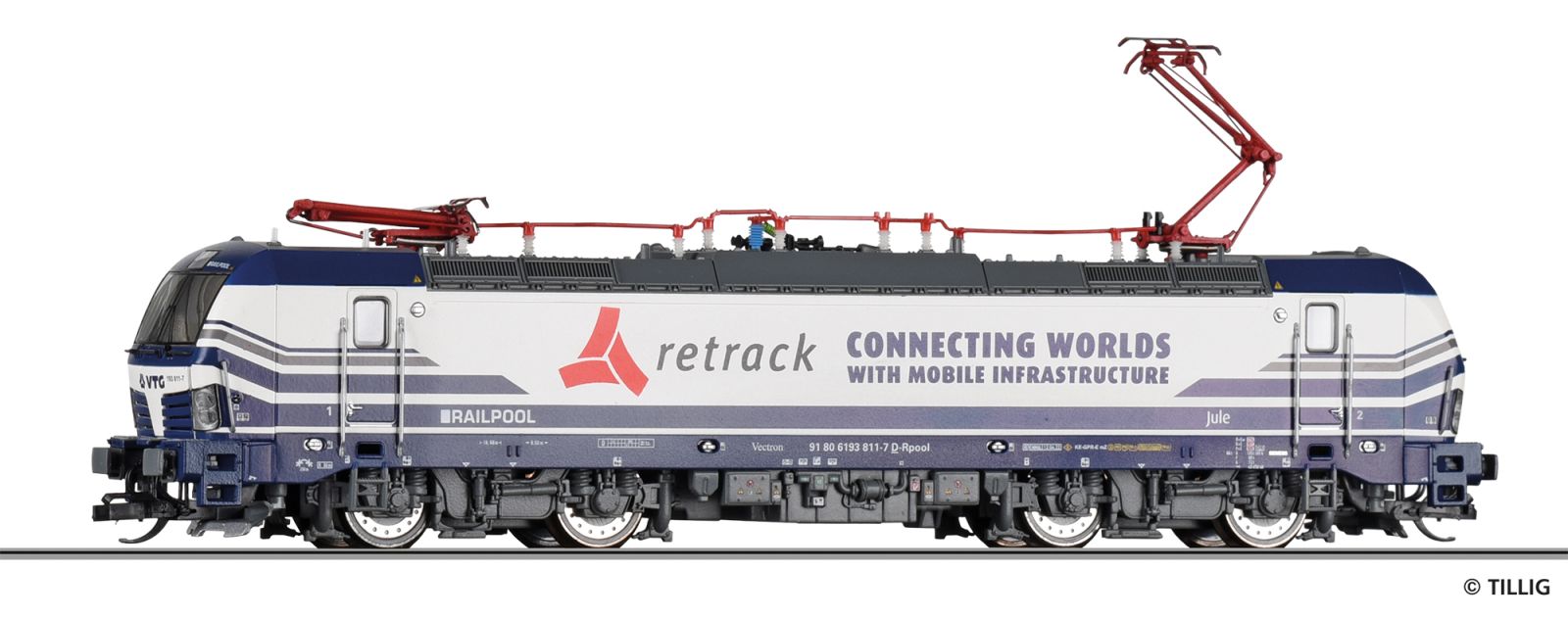 Electric locomotive Retrack / VTG
