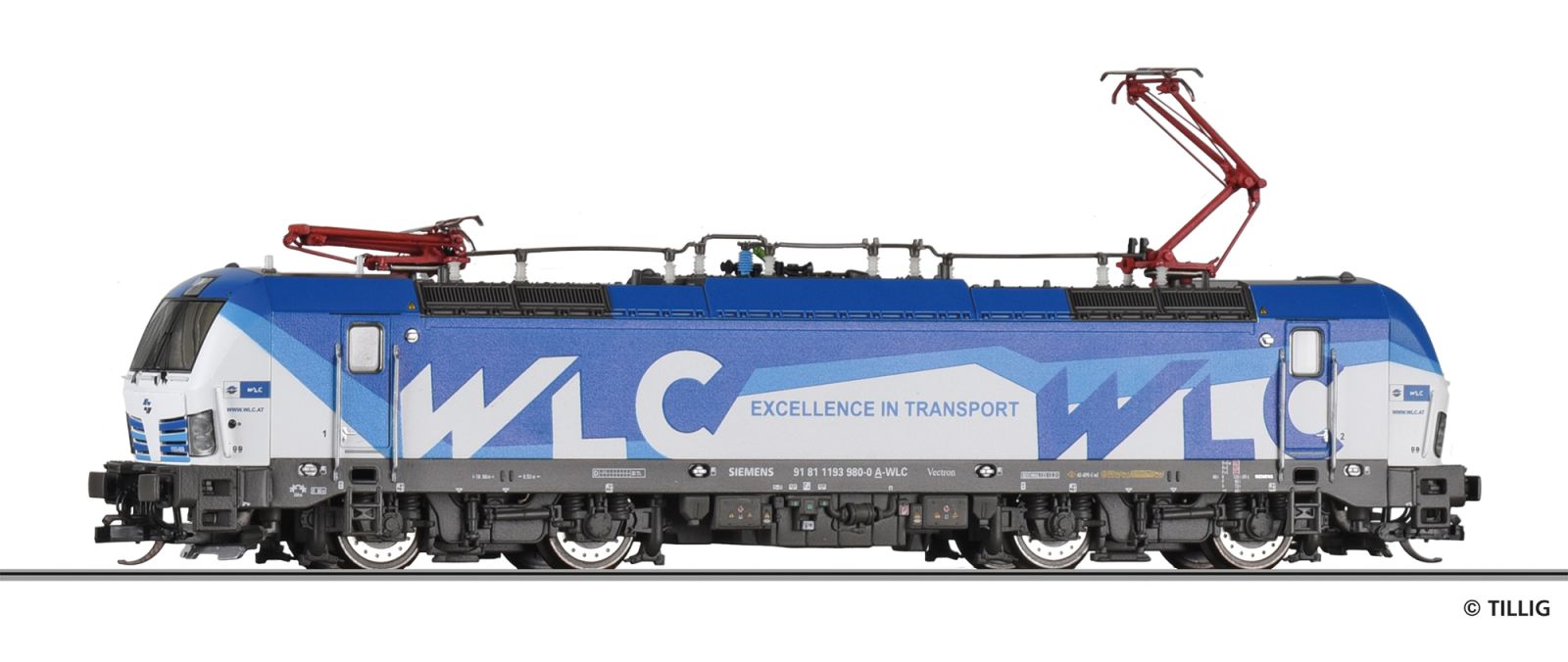 Electric locomotive Wiener Lokalbahnen Cargo GmbH