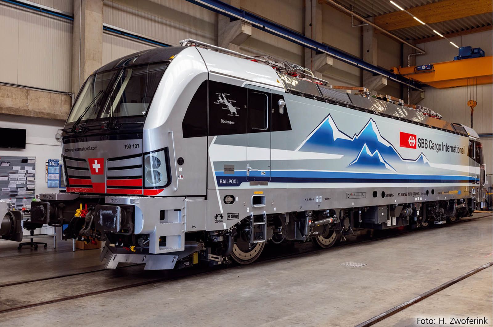 Electric locomotive SBB Cargo International AG