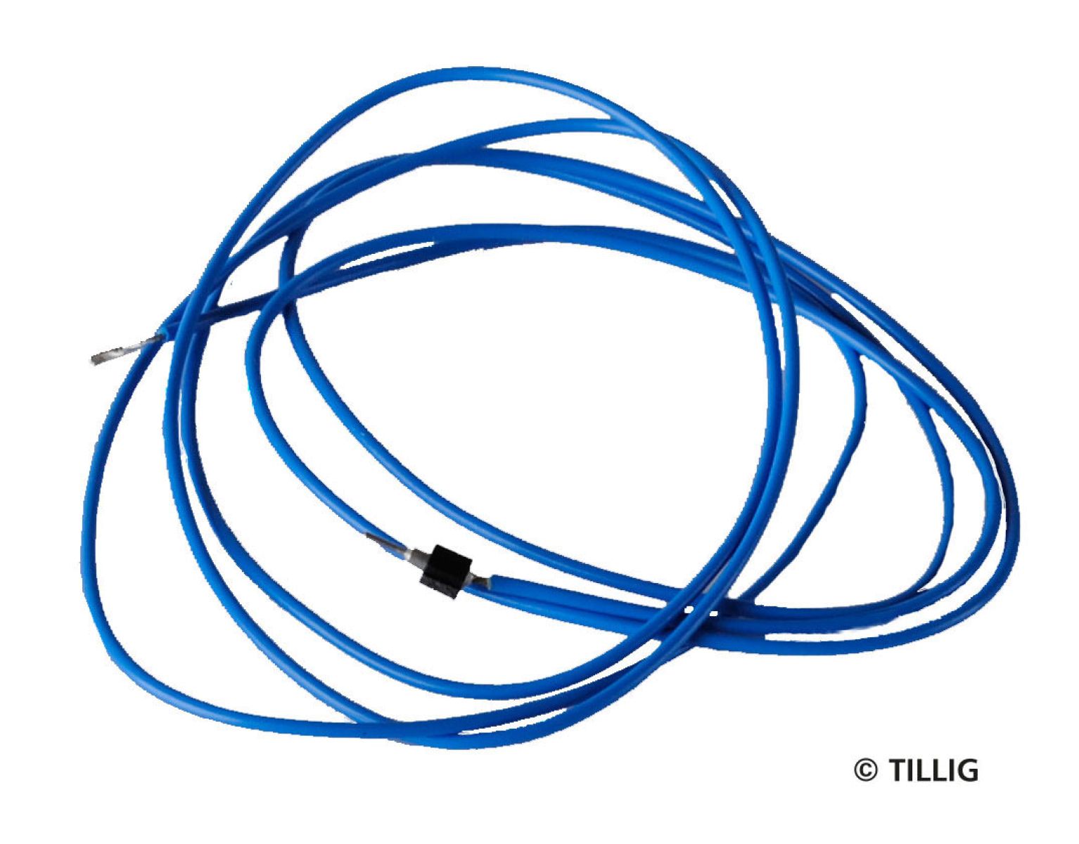 Single-pole connection cable