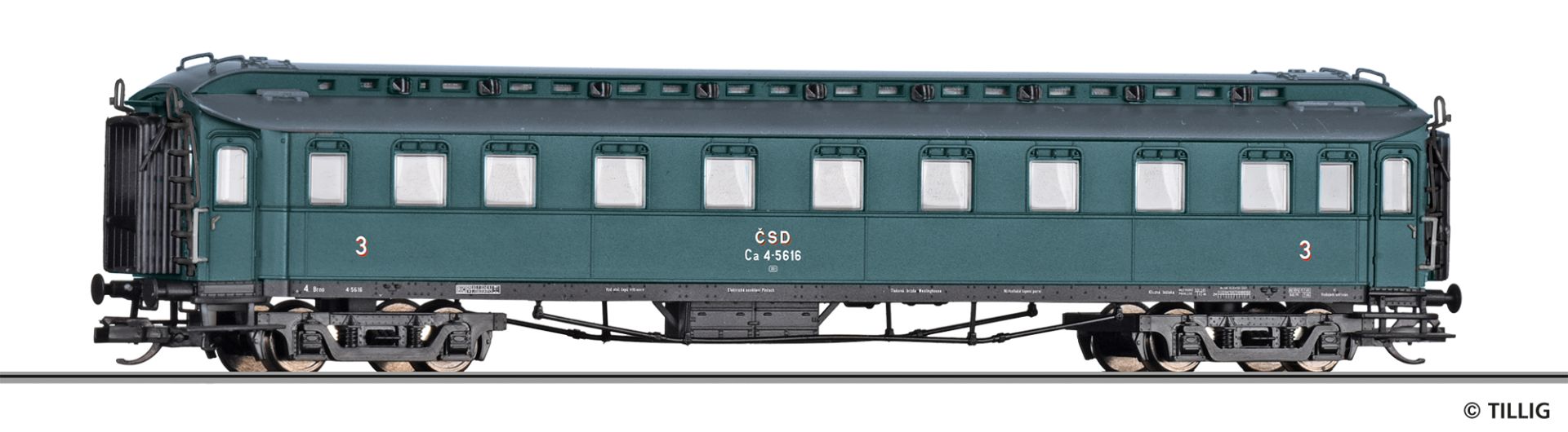 Passenger coach ČSD