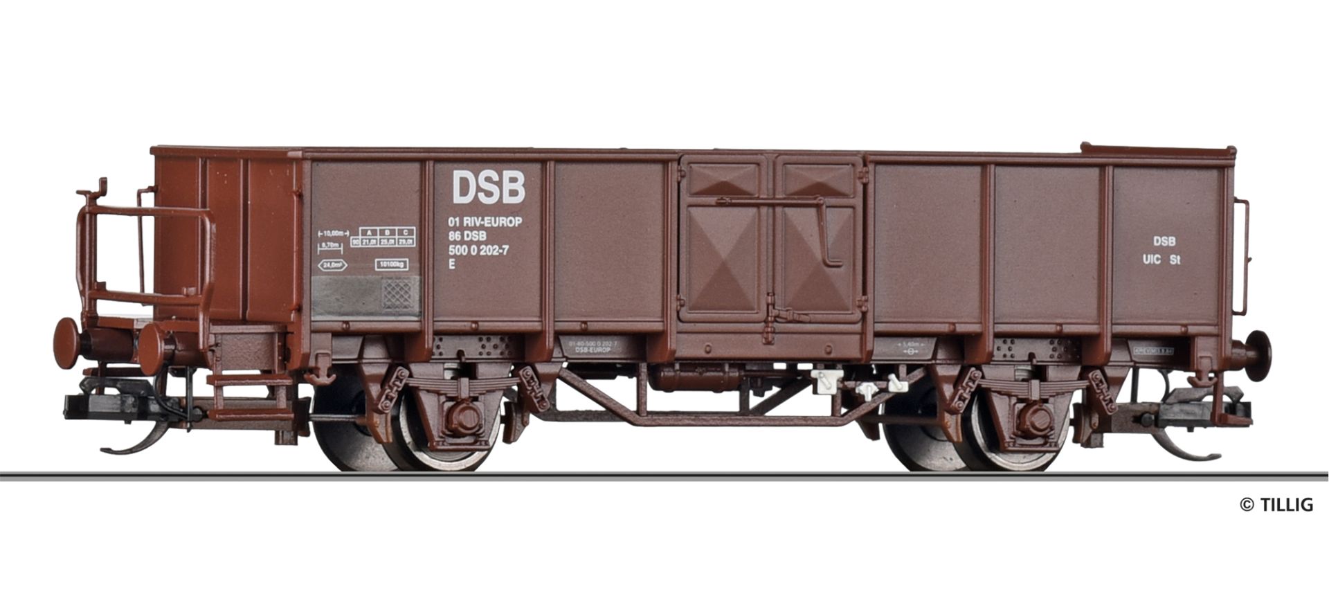 Open car DSB