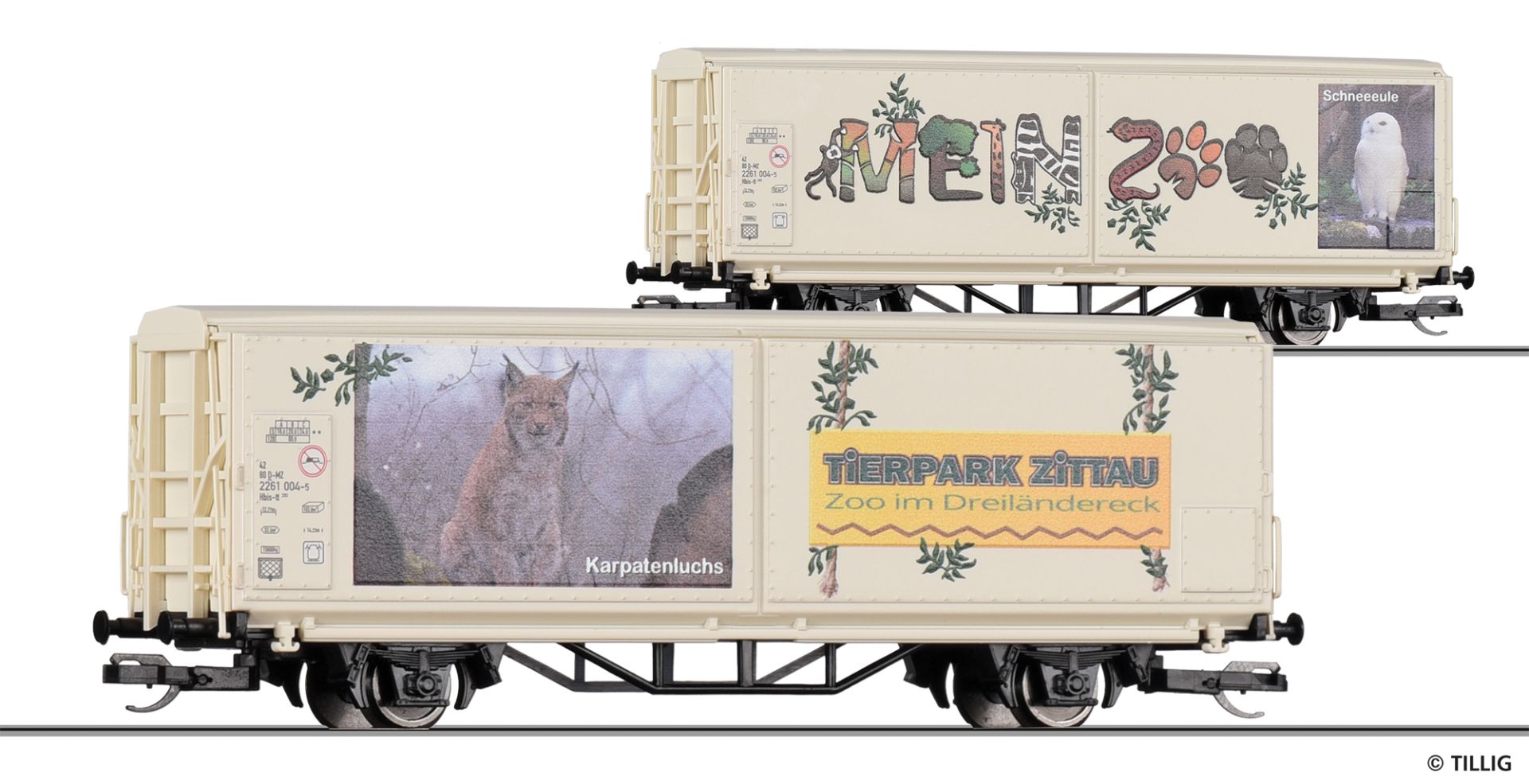 START-Sliding wall box car “Mein Zoo”