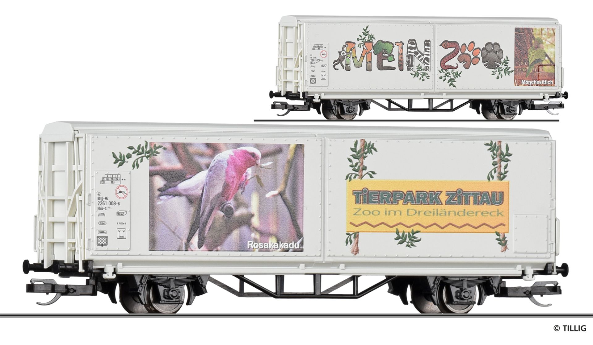 START-Sliding wall box car “Mein Zoo”