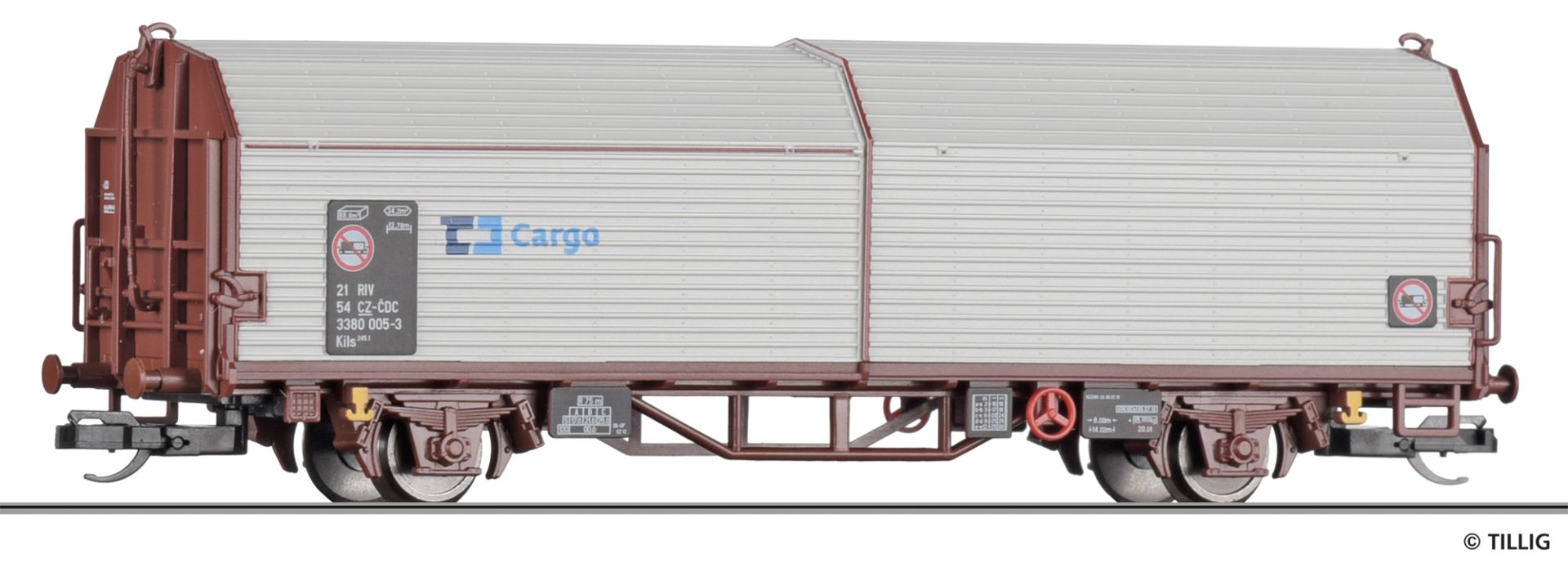 Hood car Kils ČD Cargo