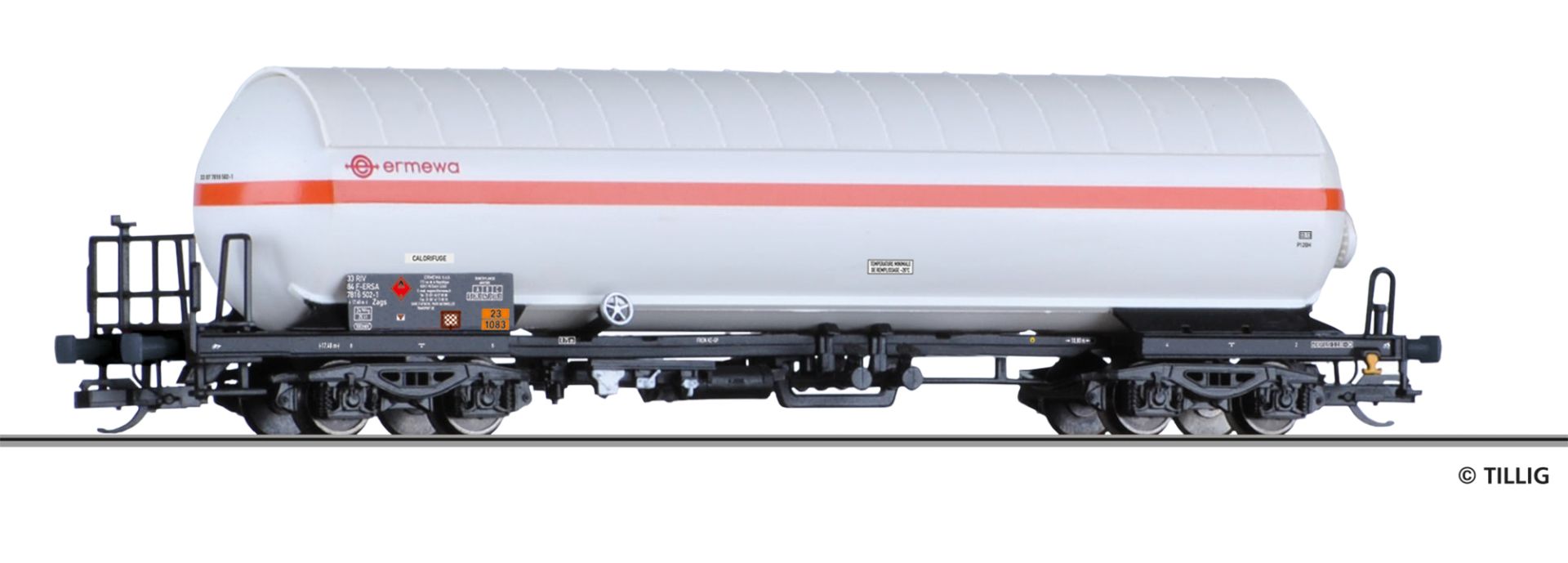 Gas tank car ERMEWA SAS