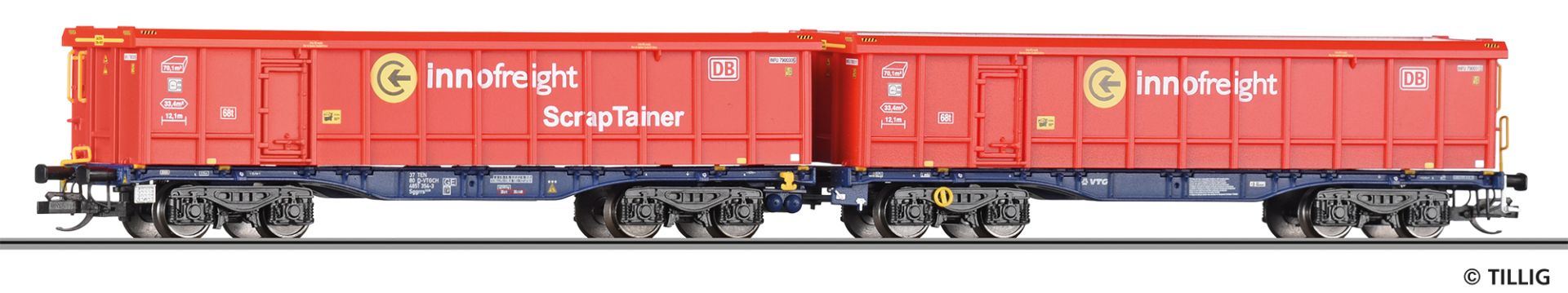 Doppeltragwagen  VTG