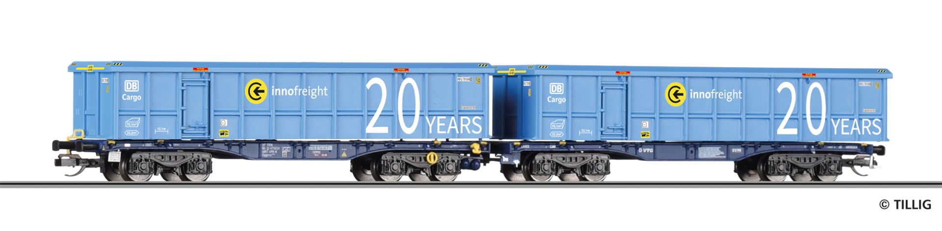 Doppeltragwagen InnoWaggon VTG