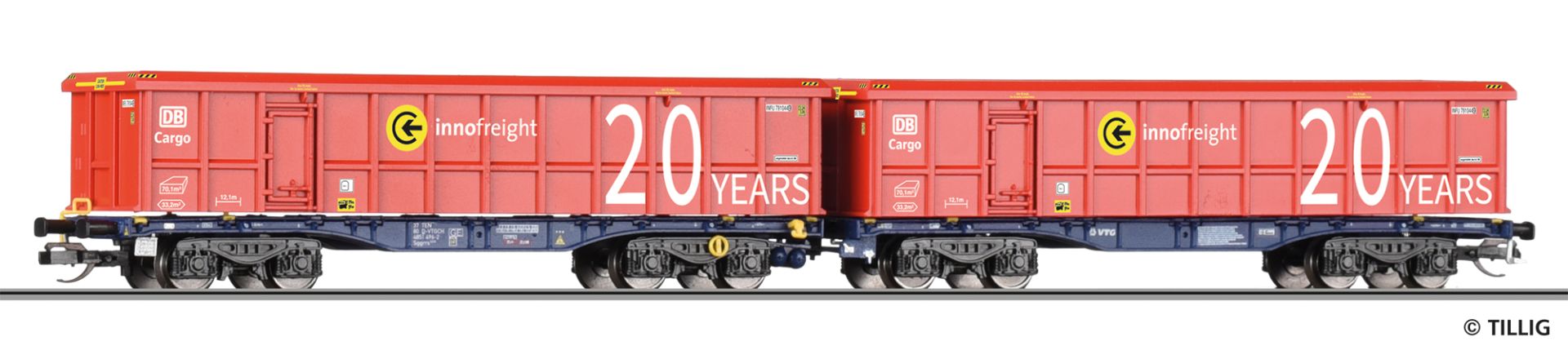 Doppeltragwagen InnoWaggon VTG