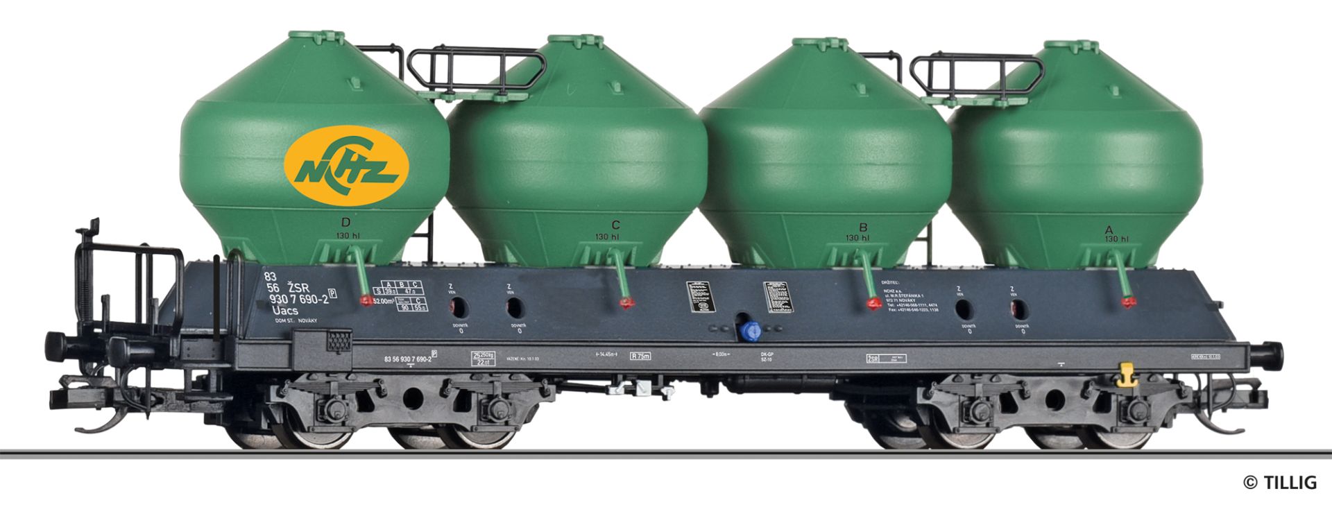 Staubsilowagen Uacs Novácké chemické závody a.s.