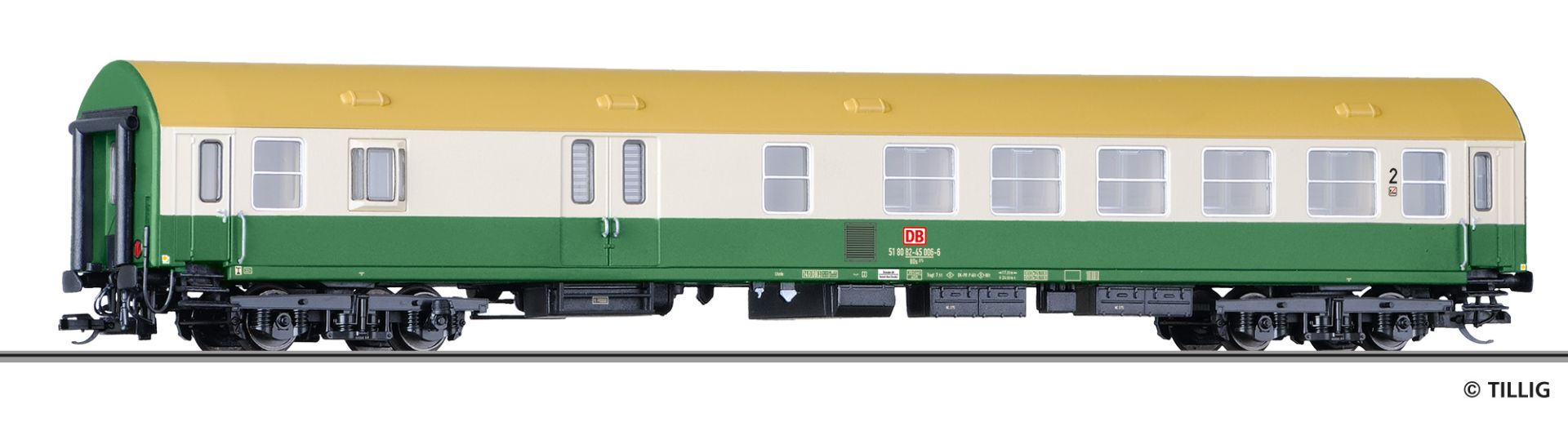 Reisezugwagen 2. Klasse mit Gepäckabteil DB AG