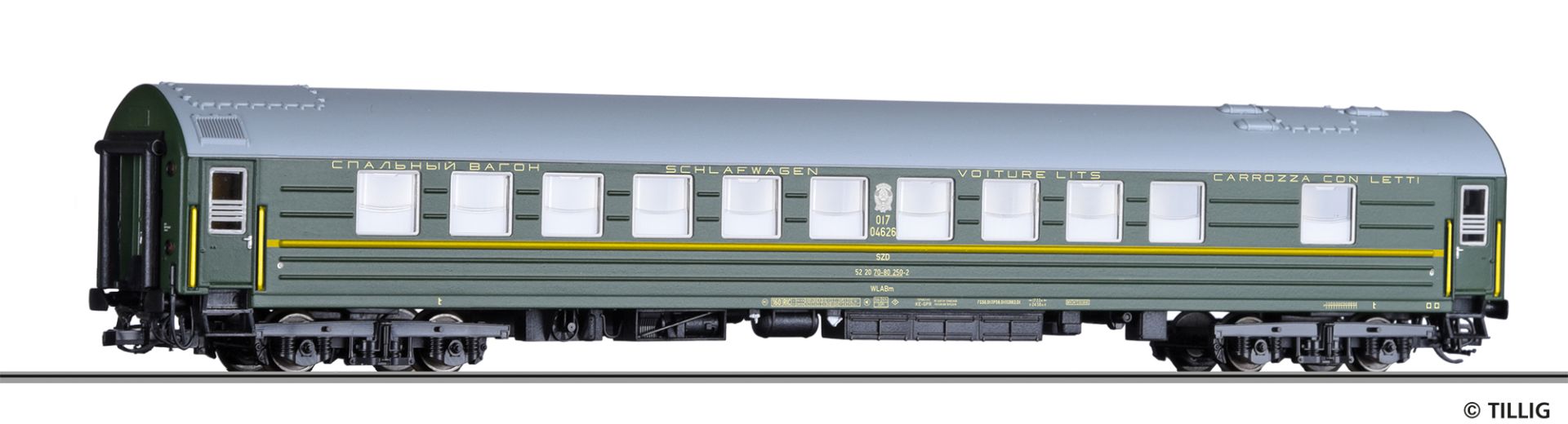 Weitstreckenschlafwagen SZD