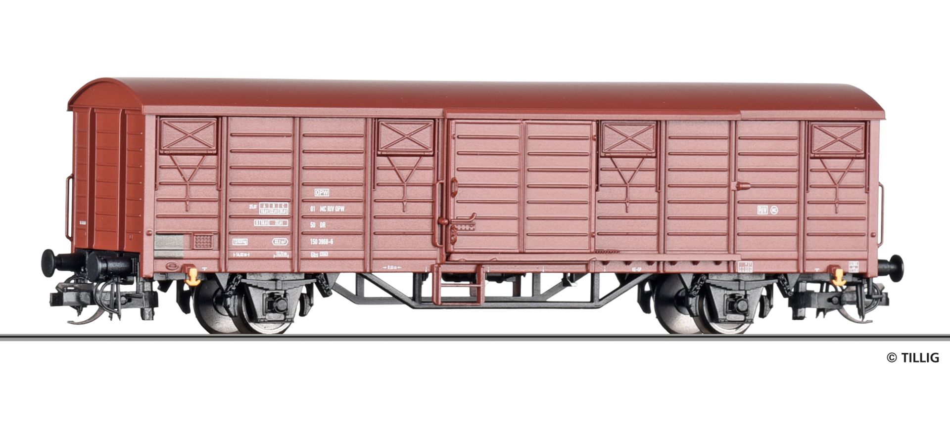 Gedeckter Güterwagen DR