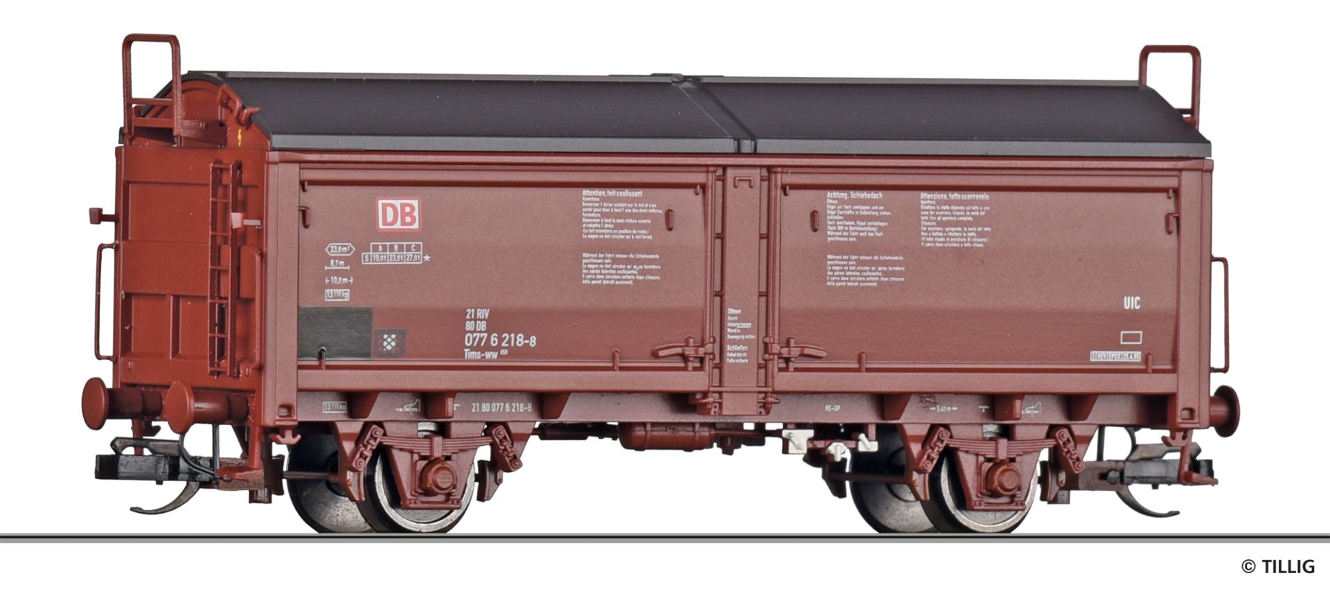 Schiebedach-/Schiebewandwagen DB AG