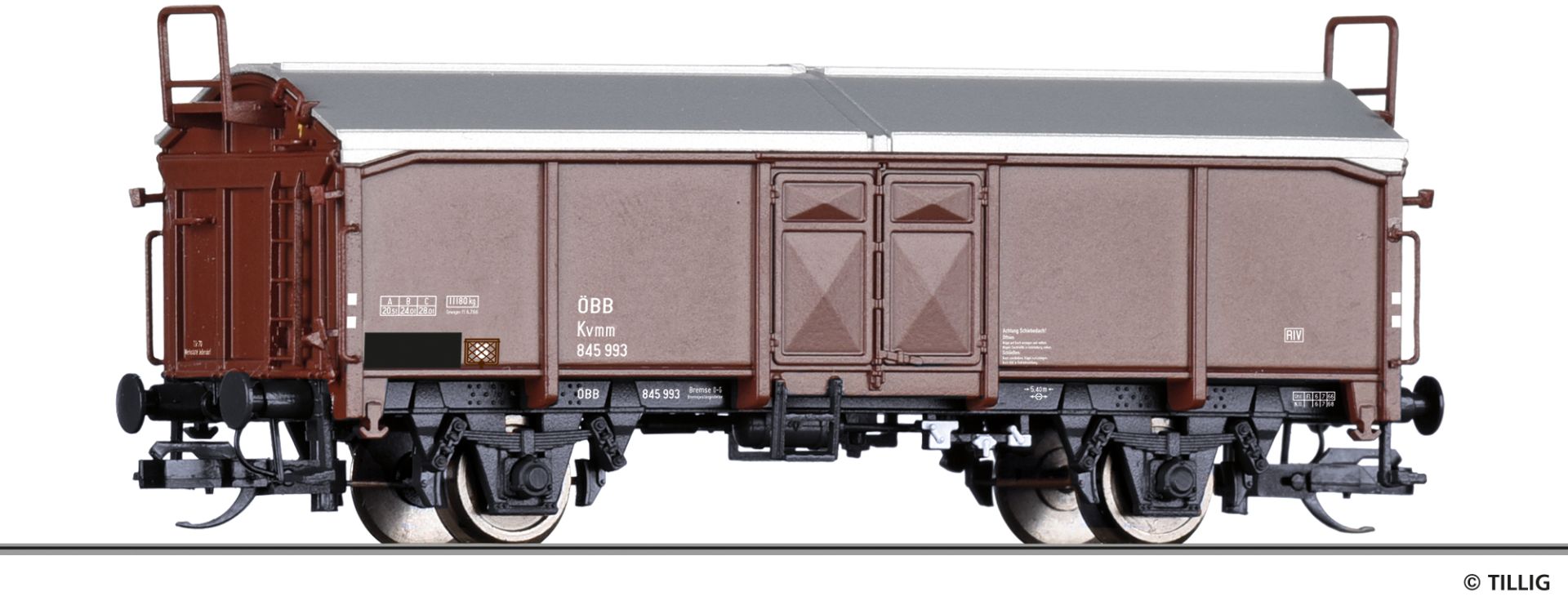 Sliding roof car ÖBB