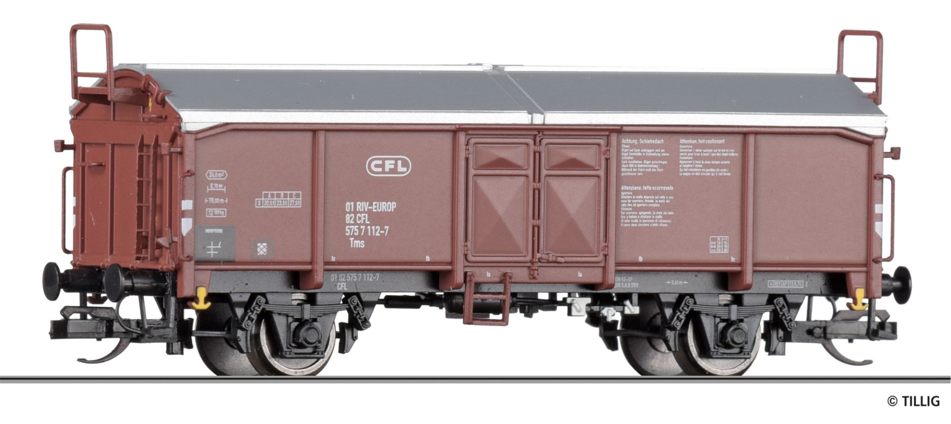 Schiebedachwagen CFL