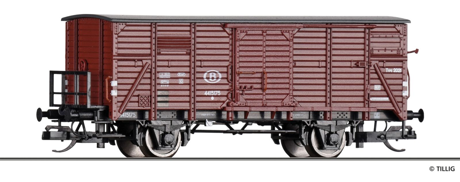 Gedeckter Güterwagen SNCB