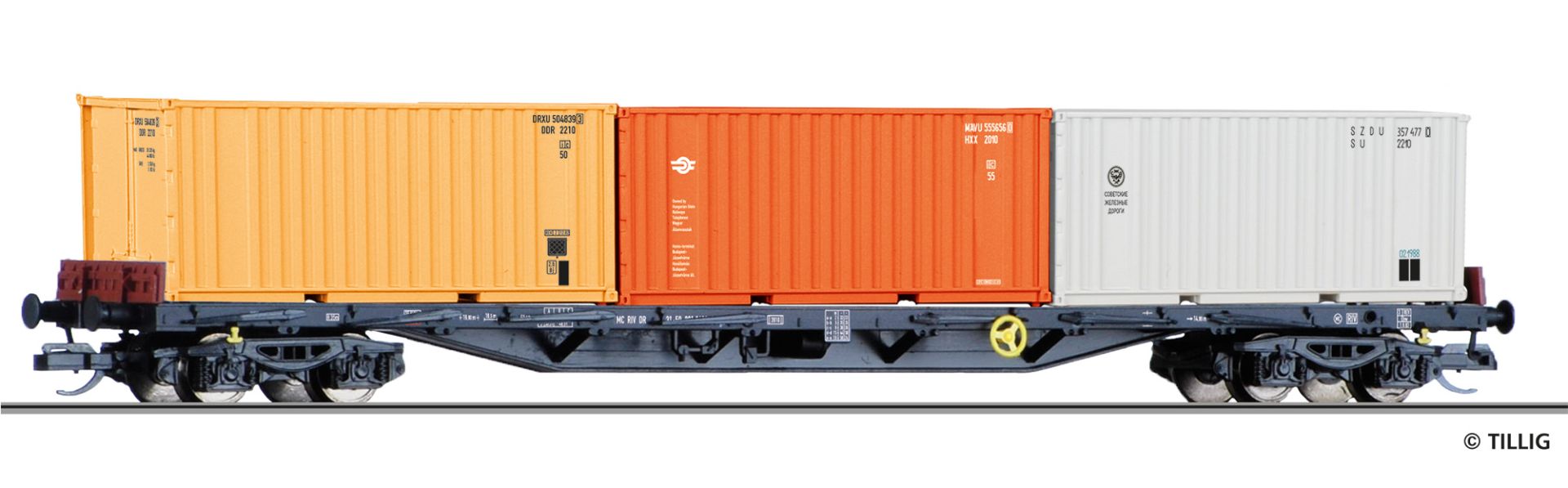 Containertragwagen Rgs der DR