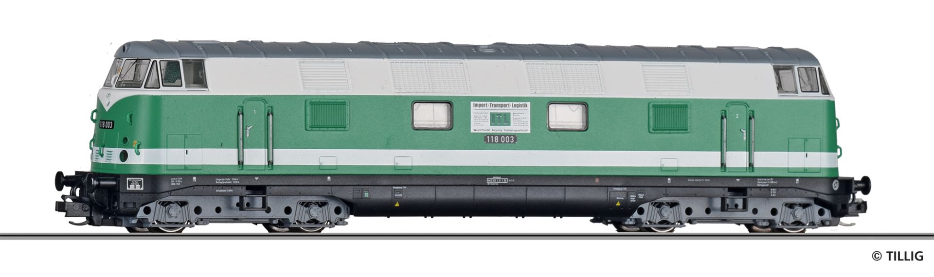 Diesel locomotive 118 003 – ITL